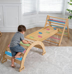 Avenlur Hazel wooden Pikler climber for babies and toddlers