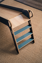 Avenlur Holland wooden folding slide for indoor toddler play