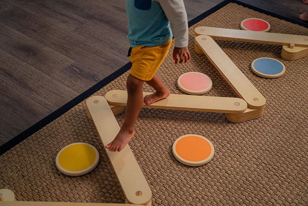 Avenlur Majesty balance beam and stepping stones dimensions
