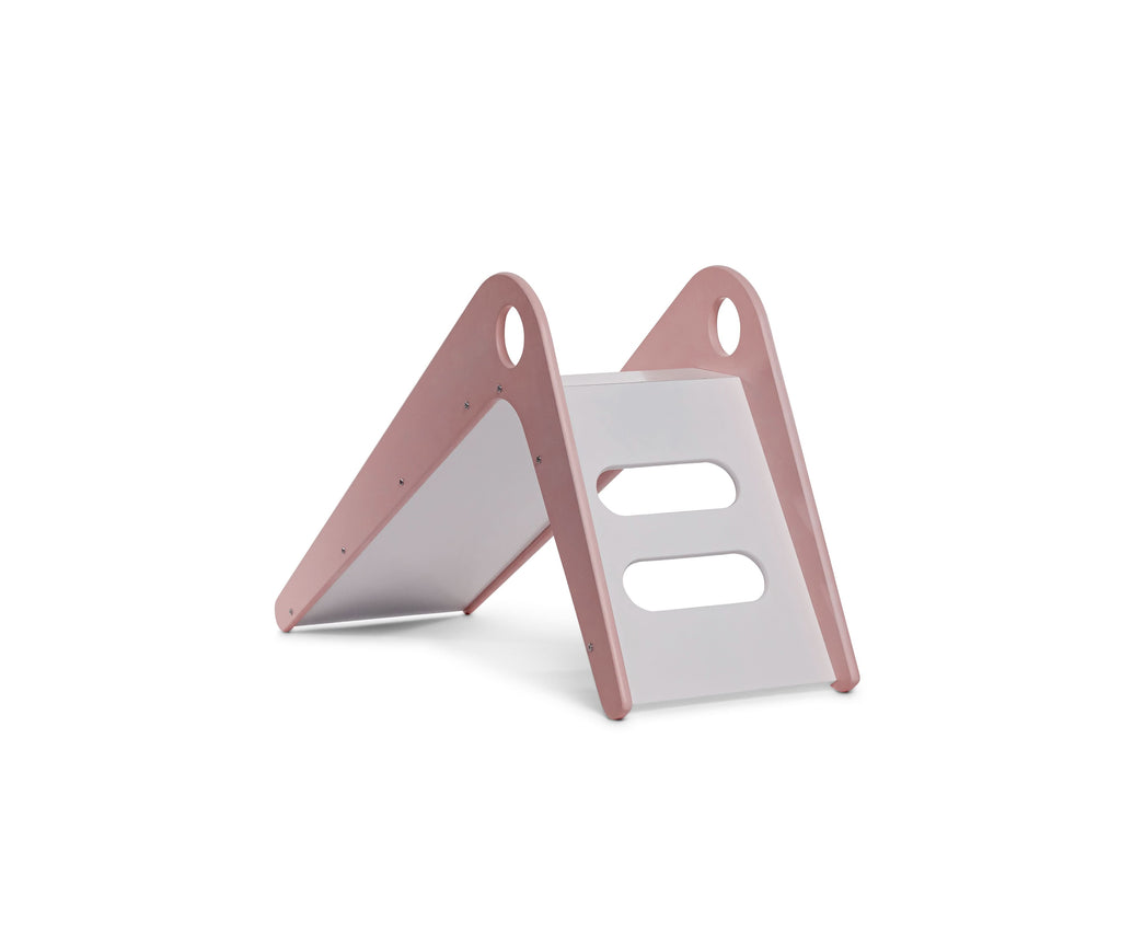 Top platform and safety rails on the Avenlur Manuka toddler slide