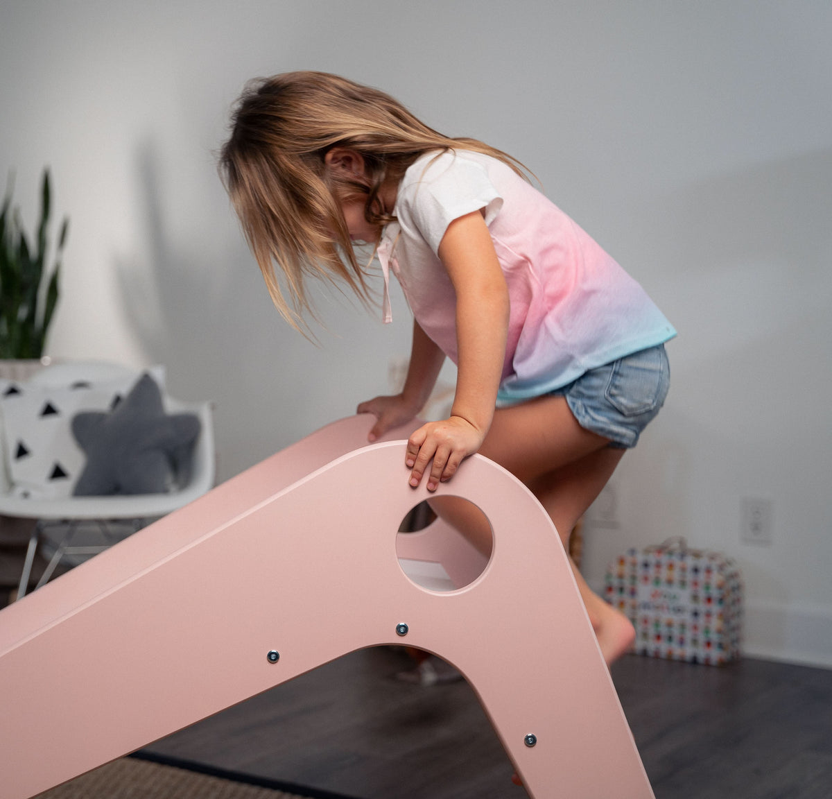 Avenlur Manuka toddler climber and slide for gross motor play indoors