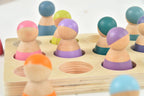 Avenlur Montessori peg people toy for imaginative play
